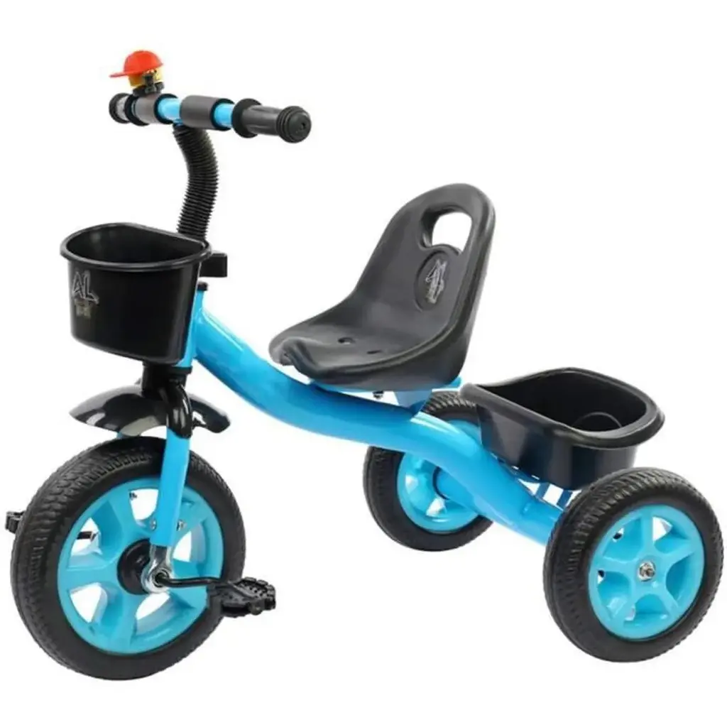 Blue tricycle