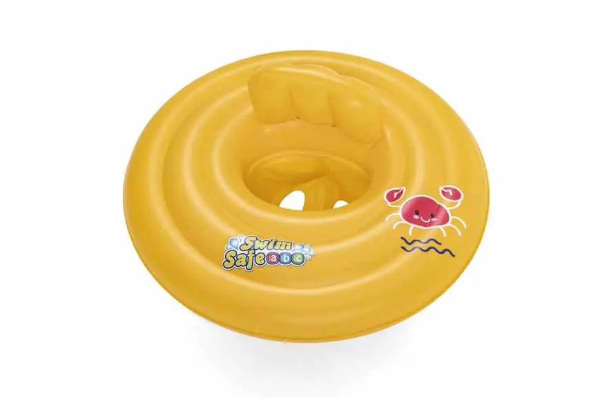 (32096) Bouée culotte gonflable ronde pour bébé - 69 cm