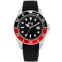 [7013-98] Aviator watch, Black or Red/Black. (Cadran Rouge/Noir)