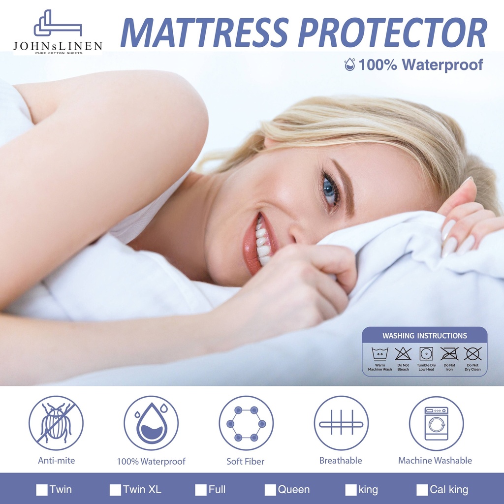 Protege matelas Waterproof anti-acarien et respirant  Pocket 30cm