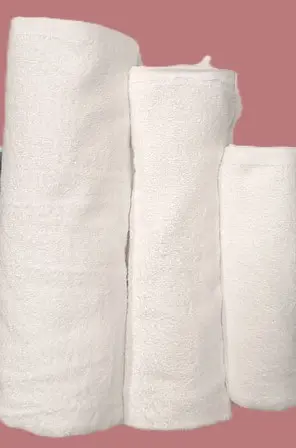 [BLANC 50*100] Bath towel (50 x 100 cm, Blanc)