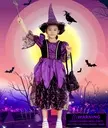 [23H812-110] Deguisement Sorciere Halloween (110cm/5 ans)