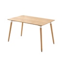 [DLT-S013WOOD] Thalia dining table 4 Wood -style cover - 120cm*81cm*73.5cm