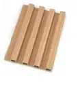 [LM9020*173*18*2900mm] WPC ACOUSTIC PANEL WITH LIGHT WOOD SLATS 173*18*2900mm