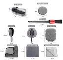 [FNM-AUTO0015] Car cleaning kit, 9-piece set