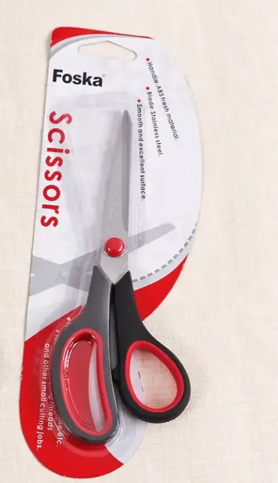 [STA0026-YG9040-B] FOSKA 8.25"/20.95cm OFFICE SCISSORS