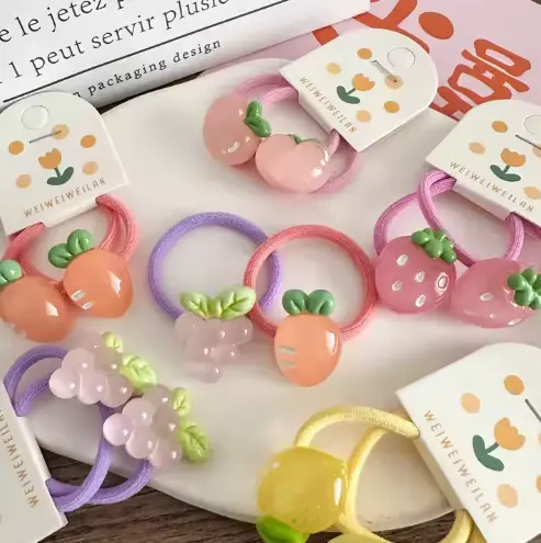 Elastiques fruits enfants