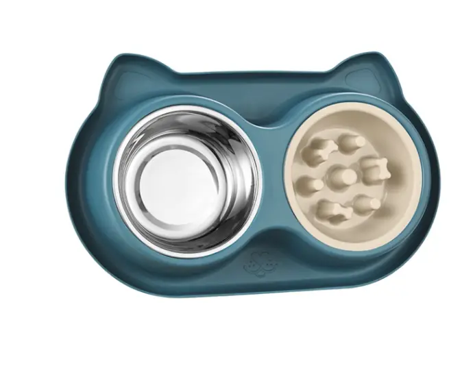 [PET0017] DOUBLE EDUCATIONAL BOWLS