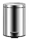 Poubelle inox 12L avec couvercle