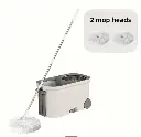 [FNM-CLN0006] Mop 360° microfibre avec seau et manche télescopique
