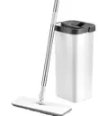 [FNM-CLN0007-WYL-112] Mop et seau (2 pièces) squeeze dry flat mop essorage