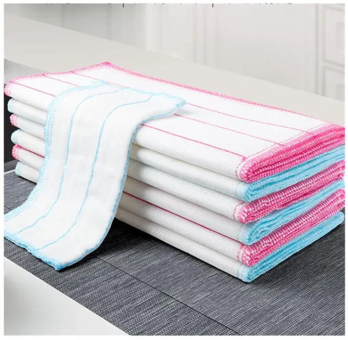 Cotton tea towels 30*30cm Dishcloths Pack 10