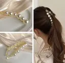 [FNM-BEU0014] Pearl hair clips