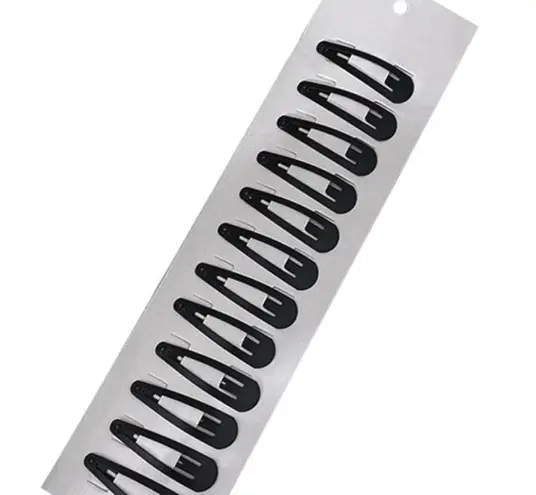 [BEU0015] 10 barrettes noires