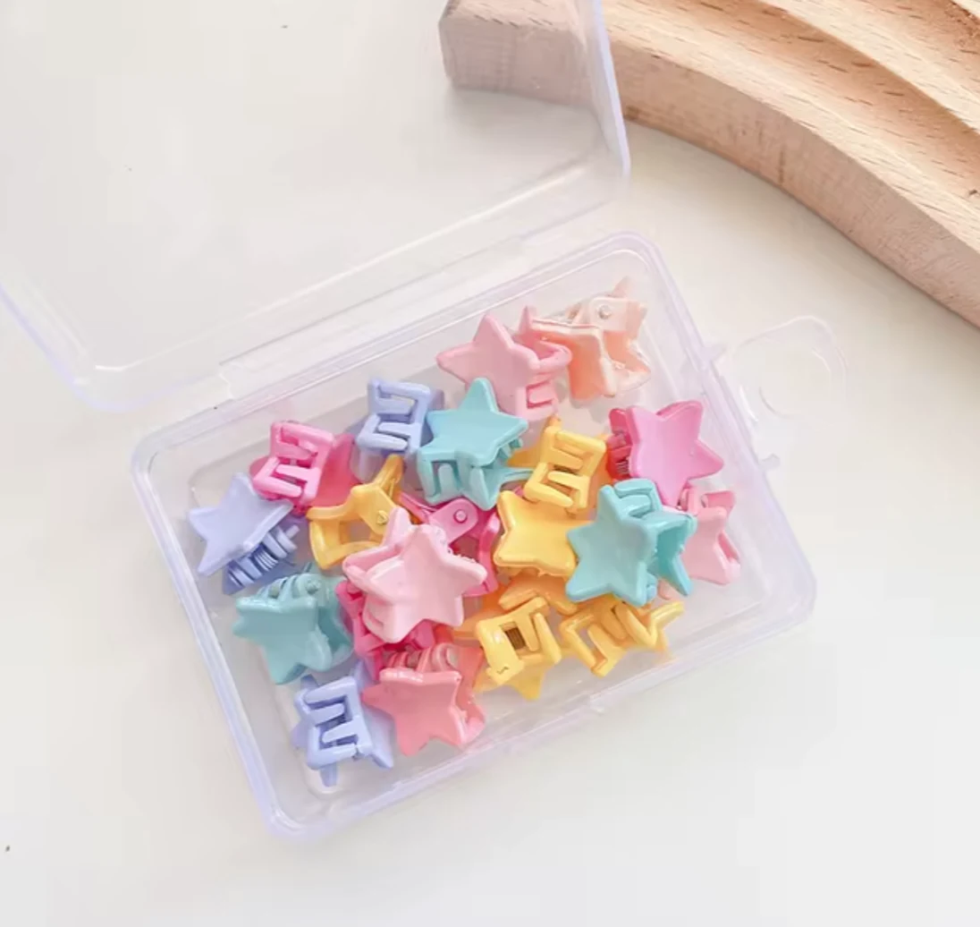 [FNM-BEU0017] Mini pinces à cheveux colorés