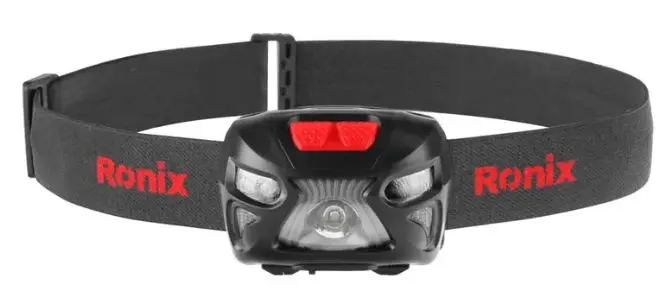 RONIX Lampe frontale 5W, détecteur de mouvement RH-4287
