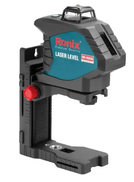 RONIX 50m Cross Line Laser Level - Green Beam RH-9503G