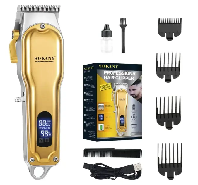 Electric razor and mower, stainless steel blade