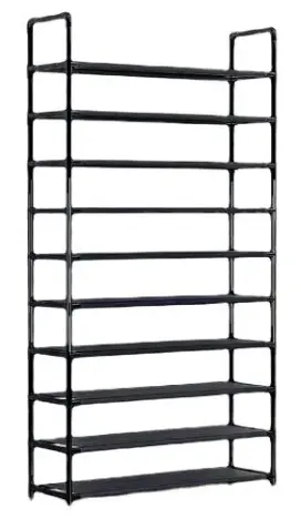 Shoe rack XXL - 10 levels - 86x28x175 