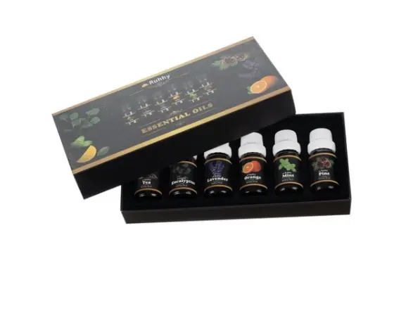 Essential oils - set of 6 bottles, 10 ml each