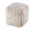 [5354JWN] Square Jute Pouf 45x45x45cm