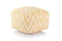 [CAS005528-000000-0000DT ZT] Pouf Cube Kilim Jaune