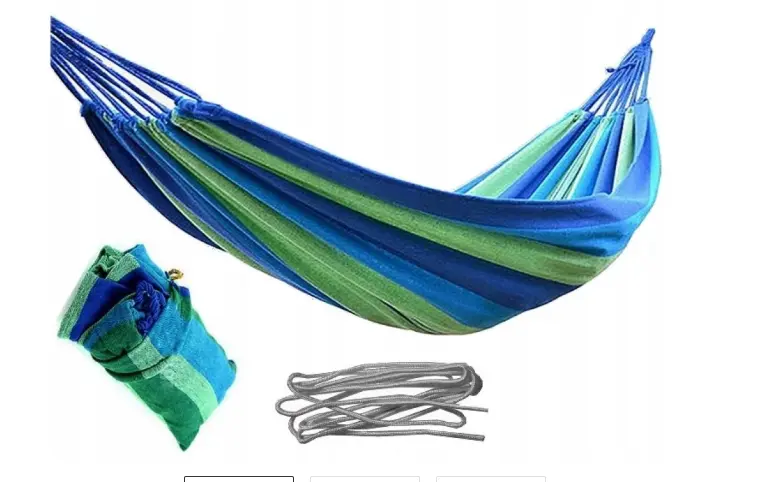Hanging garden hammock 80 x 220 cm