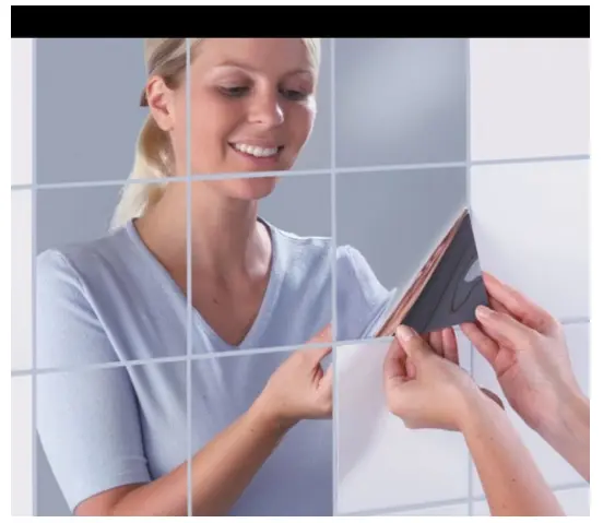 Autocollant miroir