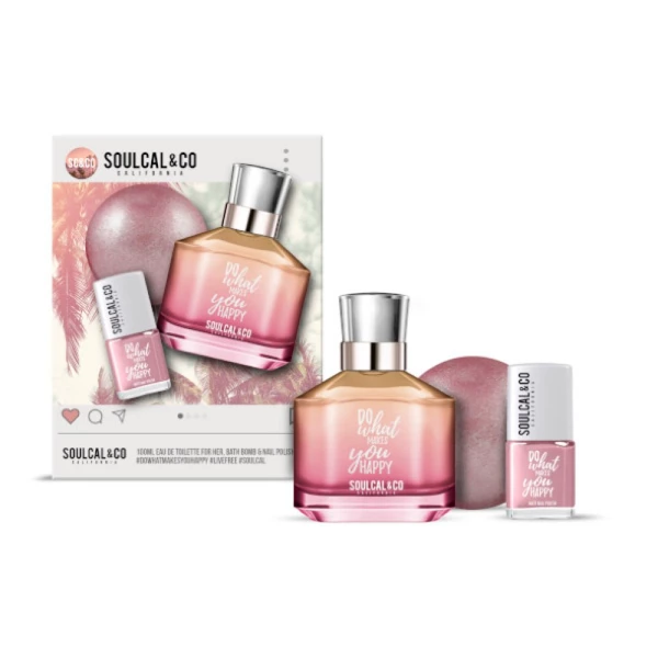 [SCW6400] COFFRET 3 PCS SOULCAL & CO