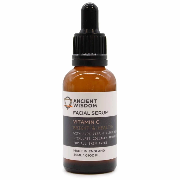 Vitamin C Facial Serum with Aloe Vera and Witch Hazel 30ml