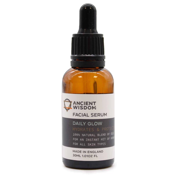 Daily Glow Facial Serum, hydrating, 30ml bottle