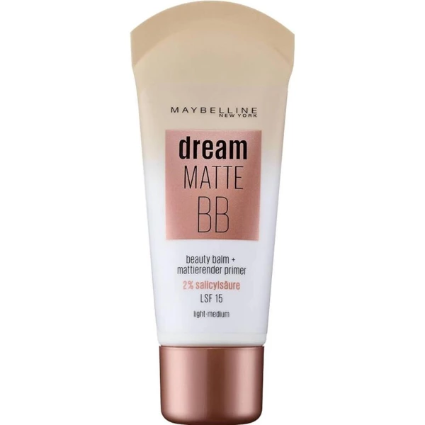 Maybelline Dream Matte BB Cream 8in1 30ml - Light Medium shade