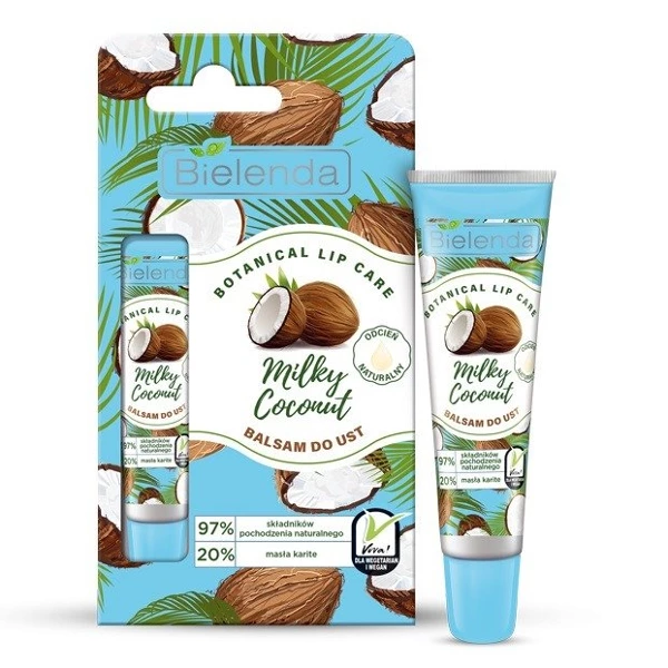 [B6768] BOTANICAL LIP CARE Baume à Lèvres Lait Coco 10g