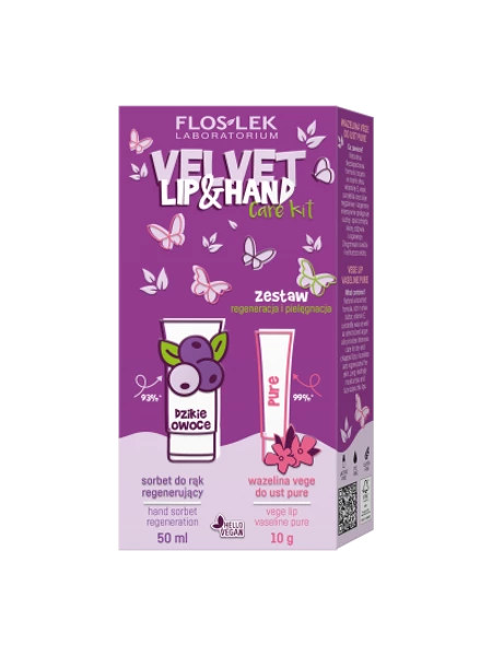 Coffret Velvet Lip & Hand Care - vaseline lèvres et crème mains