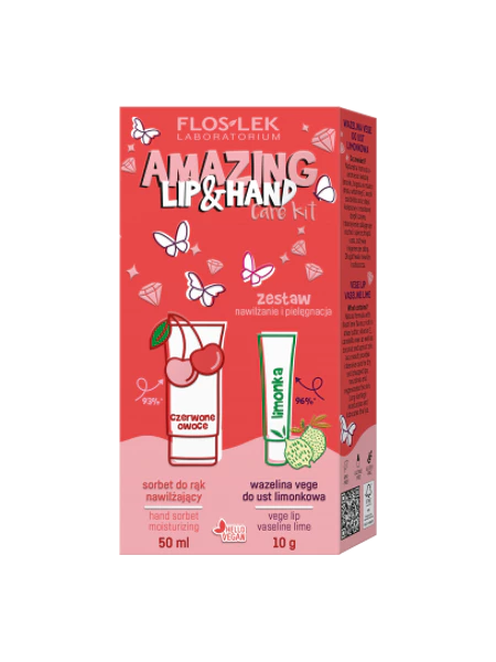 [FLO3885] AMAZING LIP & HAND CARE Moisturizing Gift Set