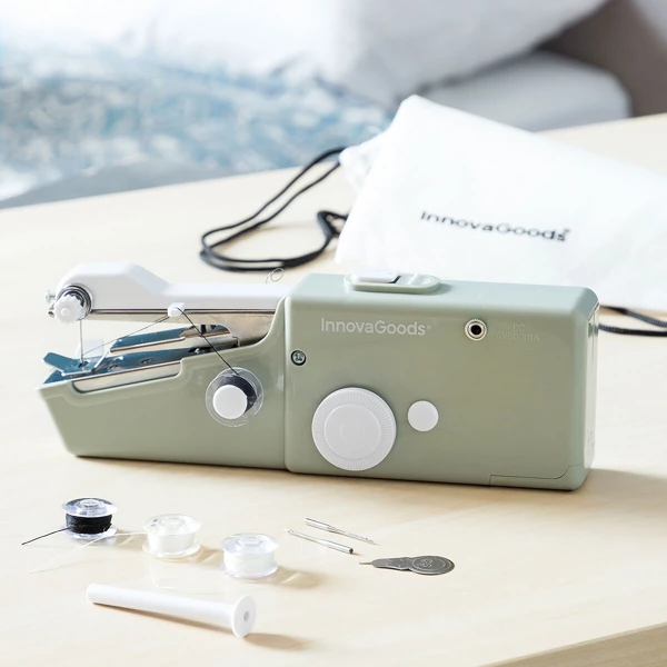 [V0103018] Machine à coudre portative de voyage Sewket