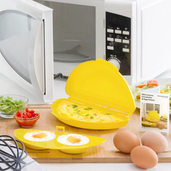 InnovaGoods Microwave Omelet Maker, 21 x 5 x 12 cm