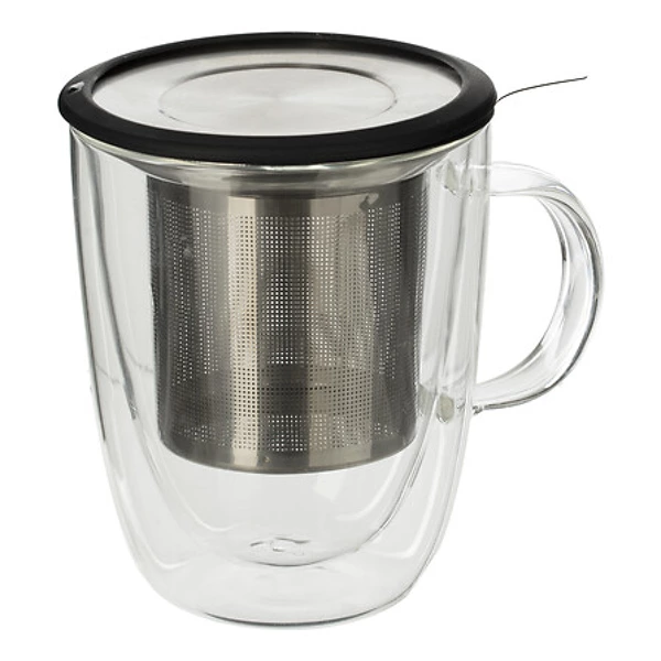 [154367] Tisaniere db paroi clea 30cl, transparent