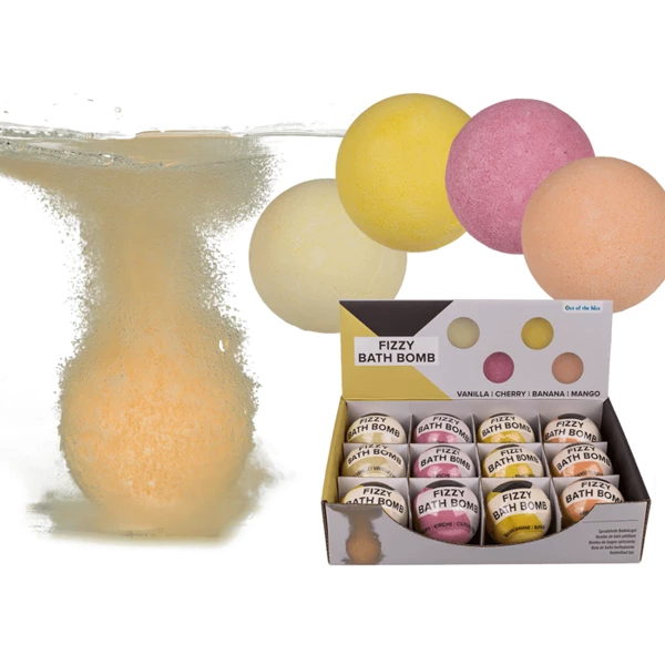Boule de bain moussante, fruitée, env.180 g