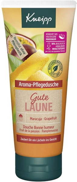 Douche Gel 200ml Kneipp bon fruit de la passion & pamplemousse