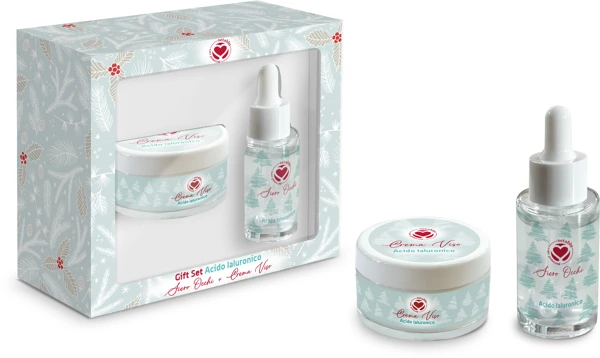 Face cream and eye serum set