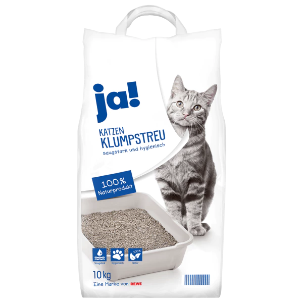 Yes! agglomerating litter, 10 kg bag