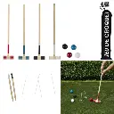 [MG3569] Wooden croquet game
