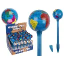 Stylo bille, globe, env.17,5 cm