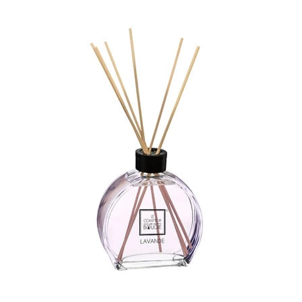 Diffuseur verre haly lavande 100ml, violet clair