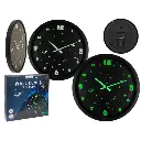 [79/3302] Horloge murale, Espace, brille dans le noir