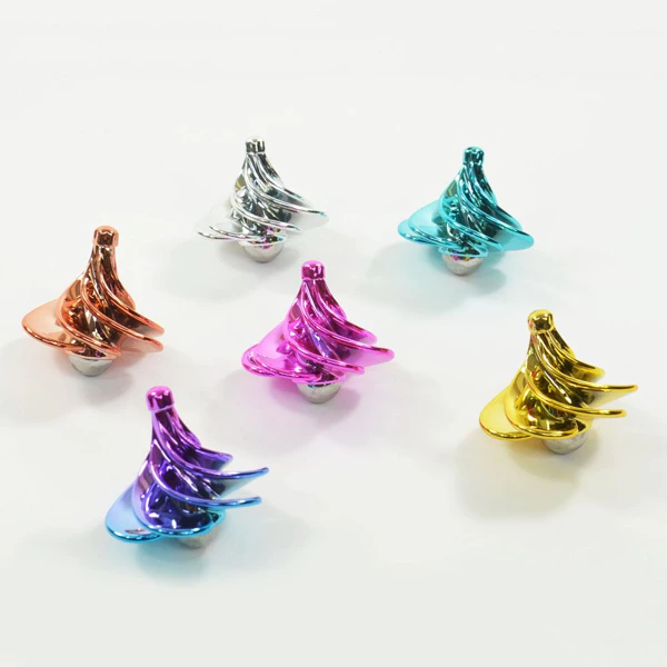 GyroBlow, gyroscope en spirale, 6- fois assorti 