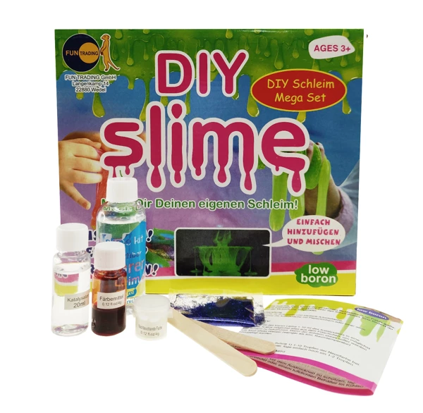 Mega set de slime DIY à faire soi-même - en couleur
