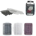 [KV7070] Ice cube tray with snap-on lid x21, 3-fold
