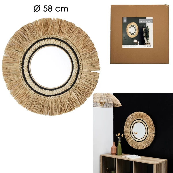 Wild mirror 58cm